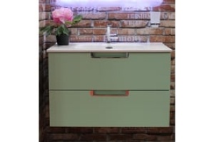 Тумба под раковину Belbagno Leticia 100х52 Menta Opaco (BB1000DDAC/MO)