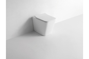 Унитаз приставной Ceramalux белый, смыв AquaBlade (NS-3170) - 2