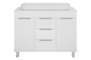 Тумба под раковину Brevita Enfida 100х65 белый (ENF-06100-0143Я)