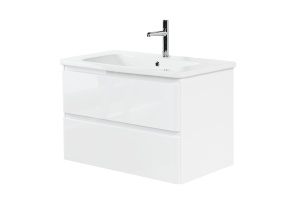 Тумба с раковиной BelBagno Albano 80 белый - 3
