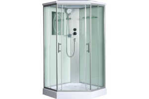 Душевая кабина Weltwasser WW500 Nesse 1002 100х100 хром (10000003281)