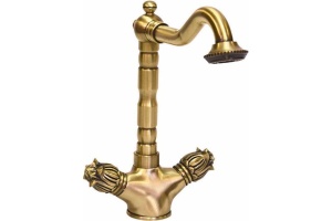 Смеситель для раковины Bronze de Luxe Florence бронза (21381)