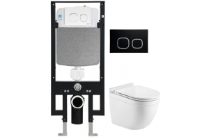 Комплект Weltwasser AMBERG 497 + HEIMBACH 004 GL-WT + AMBERG RD-BL (10000006615)