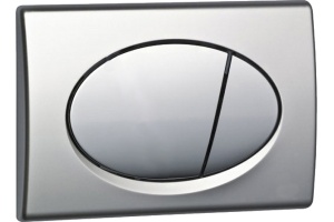 Кнопка смыва AlcaPlast ALCA M72 хром матовый