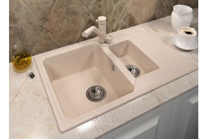 Мойка Кардинал 760 К, латте СМс - 2