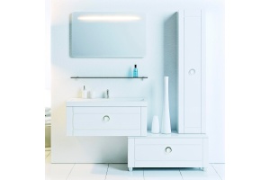 Мебель для ванной Aqwella 5 stars Инфинити 100 белая