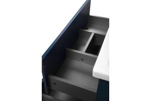 Тумба для комплекта Am.Pm Gem 75 белый глянец, с 2 ящиками - 3