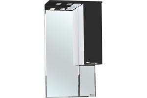 Мебель для ванной Bellezza Альфа 55 черная - 3