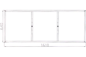 Каркас для ванны Cersanit Santana 170 - 3