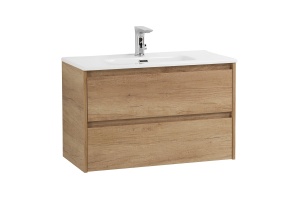 Тумба с раковиной Belbagno Kraft 39 80 светлое дерево - 2