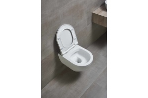 Унитаз подвесной beWash Bogen 88303601 с сиденьем микролифт, с функцией биде белый - 2