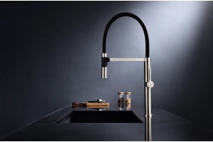 Смеситель для кухни Paulmark Leader сталь - 2