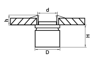 Встраиваемый светодиодный спот Lightstar Forte Inca 214807 - 3