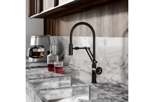 Смеситель для кухни с гибким изливом - 3