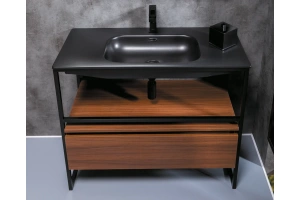 Дополнительный ящик Armadi Art Loft 100 темное дерево - 3