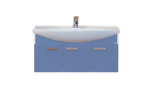 Джулия - 105 Тумба подвесная синяя