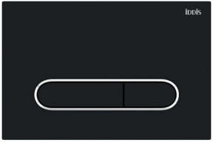 Кнопка смыва IDDIS Unifix черная матовая UNI71MBi77