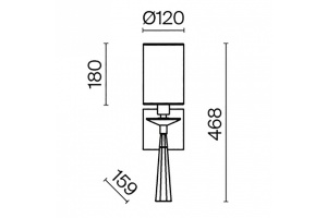 Бра Maytoni Bianco MOD224WL-01BS - 2