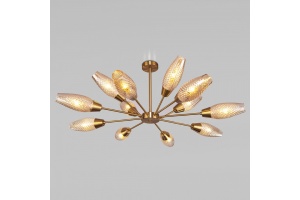 Люстра на штанге Eurosvet Thalia 60140/12 золото