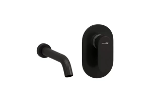 Смеситель для раковины WasserKraft Elbe черный матовый