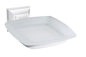 Мыльница Art&Max Zoe AM-G-6834-Bi, цвет белый