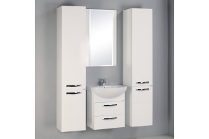 Комплект мебели подвесной Aquaton Ария М 50 белый