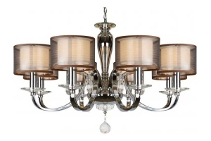 Подвесная люстра iLamp Mario RM16001/8CR