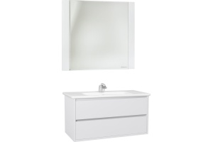 Тумба для комплекта Bellezza Лоренцо 100 белая - 2