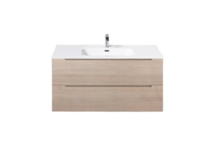 Тумба с раковиной BelBagno Etna 100 светлое дерево