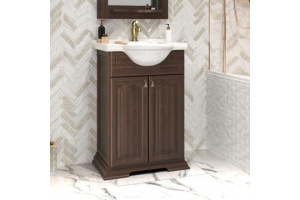 Тумба под раковину Opadiris Риспекто 55 темное дерево