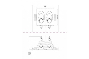 Встраиваемый светильник Maytoni Gyps DL002-1-02-W - 2