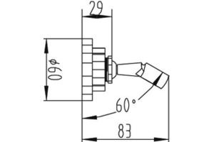Настенный держатель Bronze de Luxe Windsor (21674) - 3