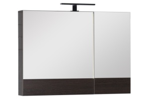 Зеркало-шкаф Aquanet Нота 90 камерино венге