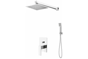 Душевой гарнитур BelBagno Romano хром