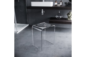 Стульчик для ванной Excellent Zen прозрачный - 2