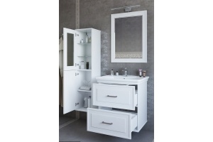 Шкаф-пенал Sanflor Модена L, белый - 3