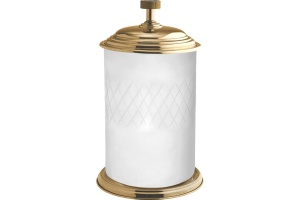 Мусорное ведро Boheme Royal Cristal Gold стекло