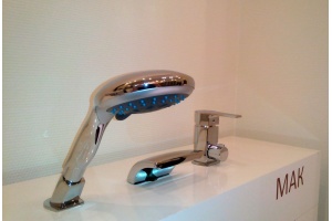 Смеситель на борт ванны GPD Atros хром   - 2