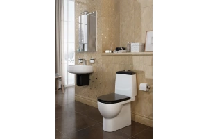 Унитаз-компакт Sanita luxe Best Color Black с микролифтом - 2