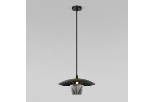 Подвесной светильник Eurosvet Kamari 50259/1 черный/дымчатый - 3