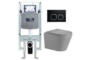 Комплект Weltwasser AMBERG 497 + SALZBACH 004 MT-GR + AMBERG RD-BL (10000006671)