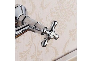 Смеситель для ванны Rossinka  хром (H02-84) - 3