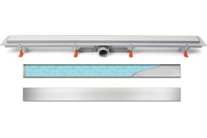 Душевой лоток Veconi Klasik 550 хром глянцевый - 3