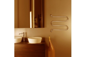 Водяной полотенцесушитель Margaroli   золото (400GO) - 2