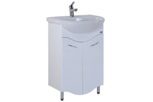 Тумба с раковиной Onika Лайн 55 белый