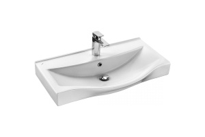 Раковина мебельная Onika Santek Беверли 80 белый (1WH302422) - 2