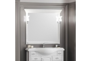 Зеркало Opadiris Риспекто 100 белое матовое