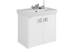 Тумба с раковиной Vod-Ok Мона 60 белая - 2