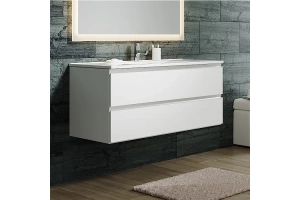 Тумба под раковину Sanvit Авеню-2 120 белый глянец