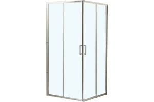 Душевой уголок BelBagno Uno 85 стекло прозрачное (UNO-195-A-2-85-C-Cr) - 3